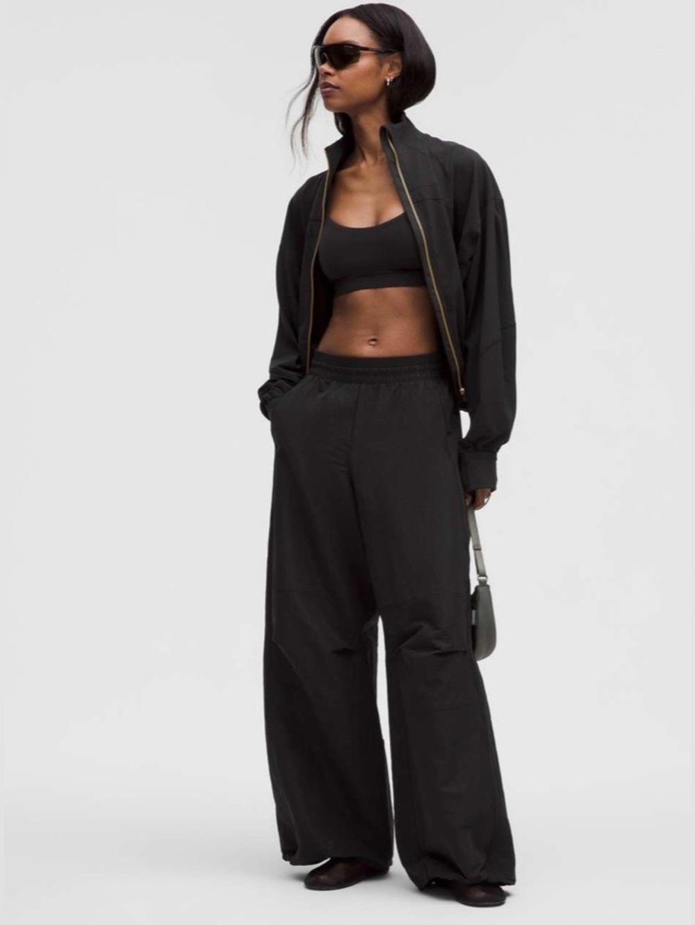 lululemon Crinkle Nylon Relaxed Parachute Pant - Small